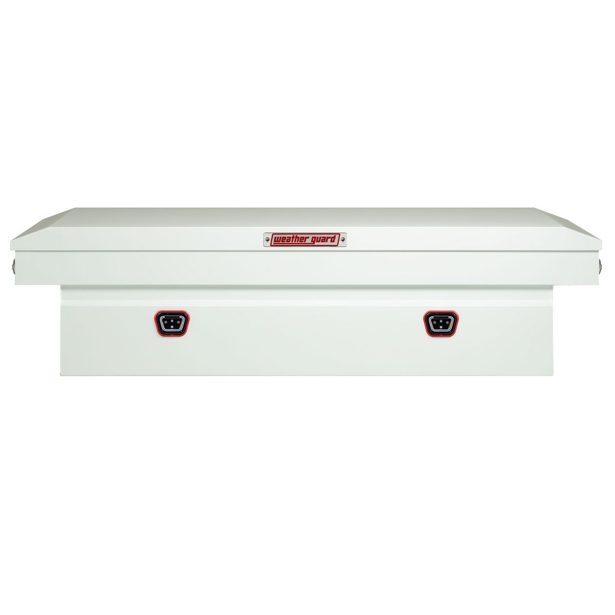 Weather Guard Crossover Tool Box White Steel Extra Wide Model 116-3-04