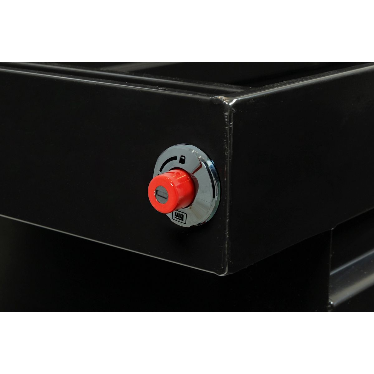 Weather Guard Crossover Tool Box Gloss Black Steel Extra Wide Model 116-5-04