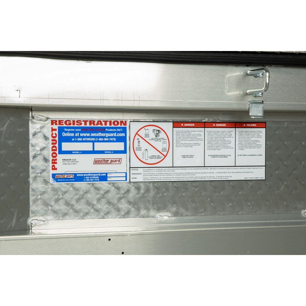 Weather Guard Crossover Tool Box - Full Size Trucks - Extra Wide [4th Gen]