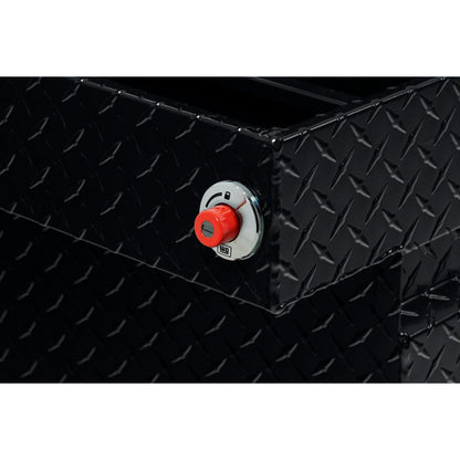 Weather Guard Crossover Tool Box Gloss Black Aluminum Extra Wide Model 117-5-04