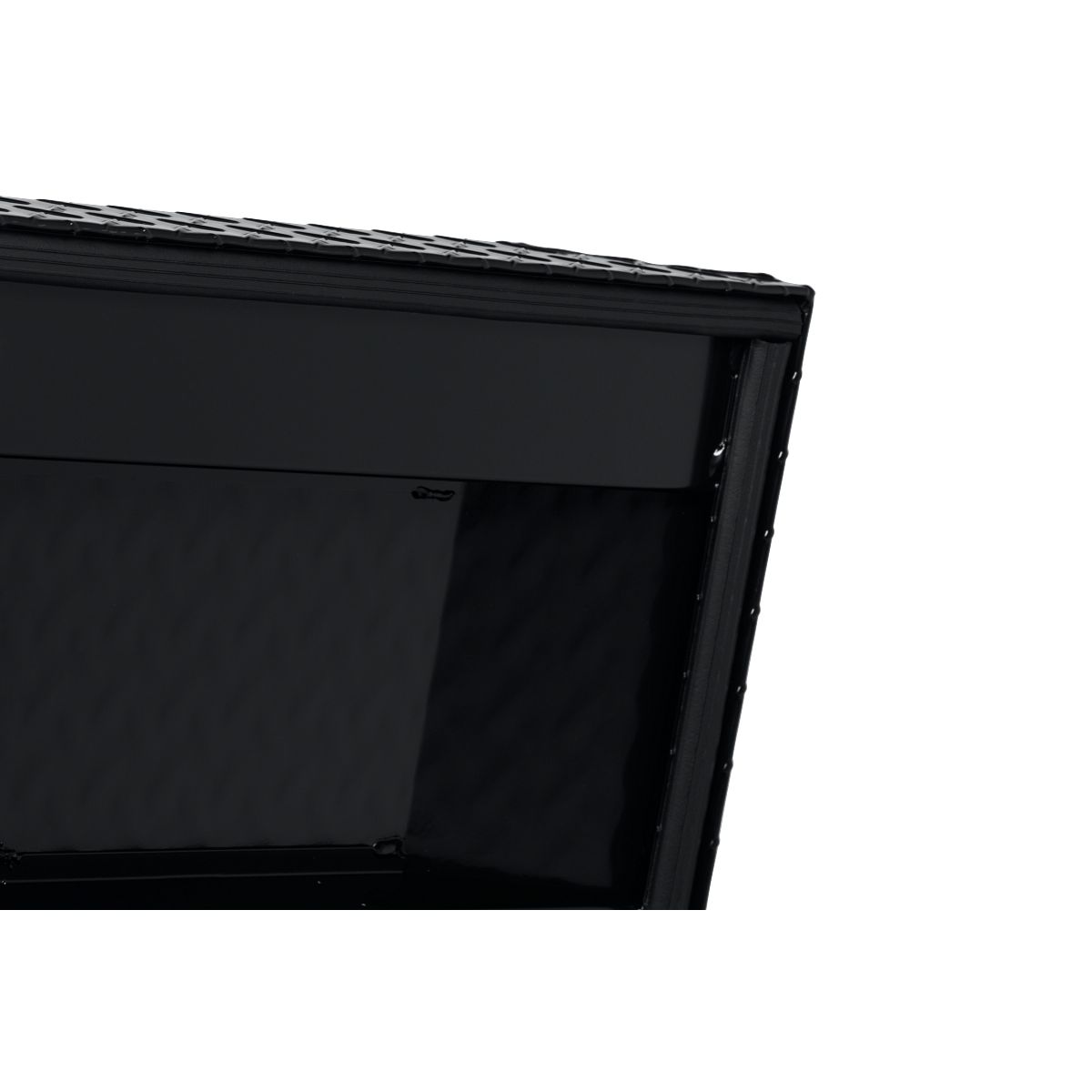 Weather Guard Crossover Tool Box Gloss Black Aluminum Extra Wide Model 117-5-04