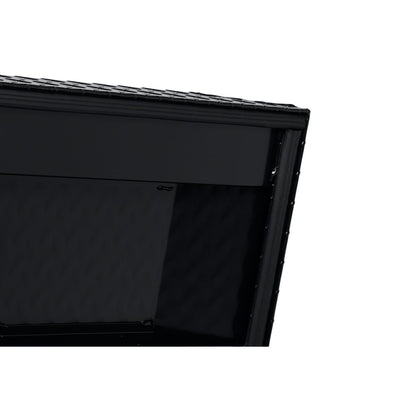 Weather Guard Crossover Tool Box Gloss Black Aluminum Extra Wide Model 117-5-04