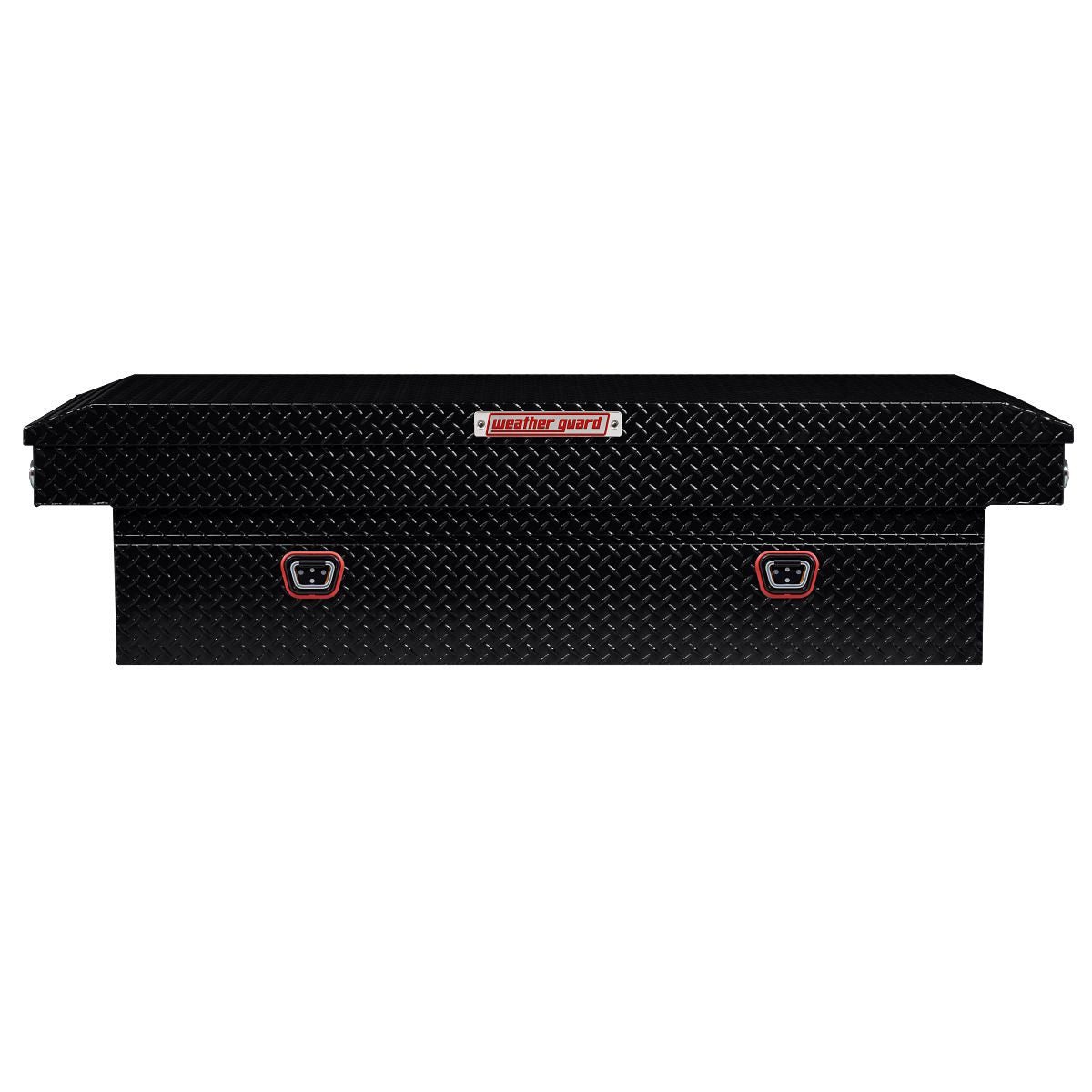 Weather Guard Crossover Tool Box Gloss Black Aluminum Extra Wide Model 117-5-04