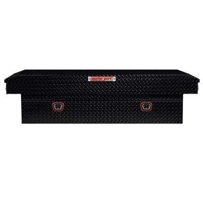 Weather Guard Crossover Tool Box Gloss Black Aluminum Extra Wide Model 117-5-04