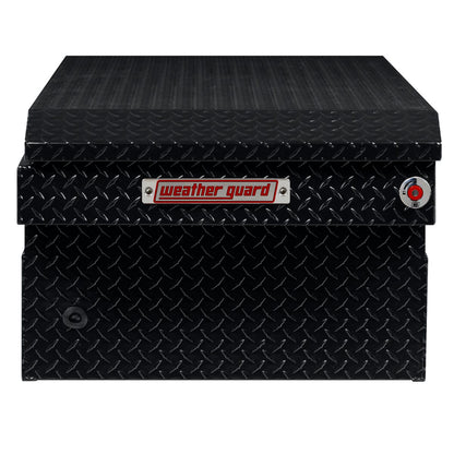 Weather Guard Crossover Tool Box Gloss Black Aluminum Extra Wide Model 117-5-04