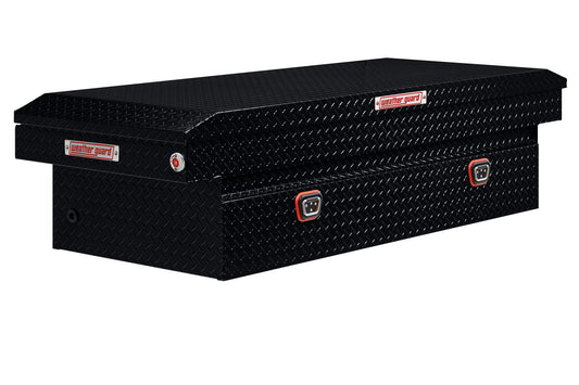 Weather Guard Crossover Tool Box Gloss Black Aluminum Extra Wide Model 117-5-04