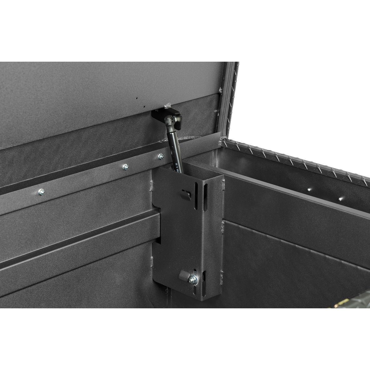 Weather Guard Crossover Tool Box Textured Matte Black Aluminum Extra Wide Model 117-52-04