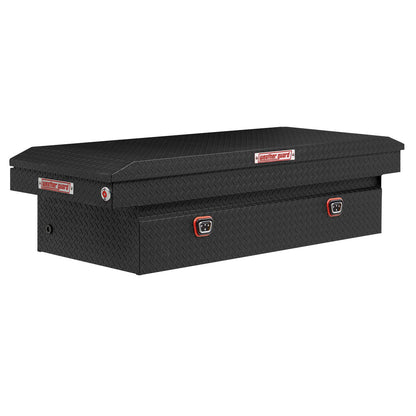 Weather Guard Crossover Tool Box Textured Matte Black Aluminum Extra Wide Model 117-52-04