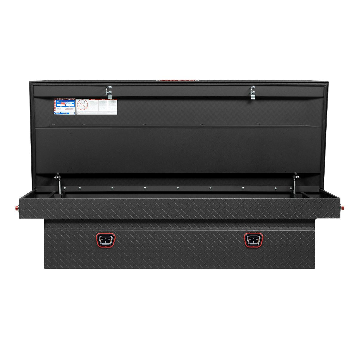Weather Guard Crossover Tool Box Textured Matte Black Aluminum Extra Wide Model 117-52-04