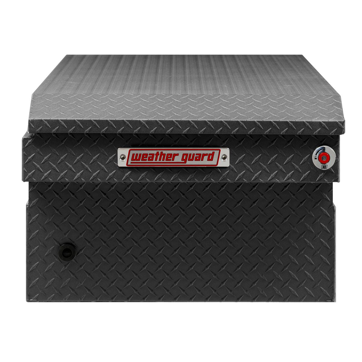 Weather Guard Crossover Tool Box Textured Matte Black Aluminum Extra Wide Model 117-52-04