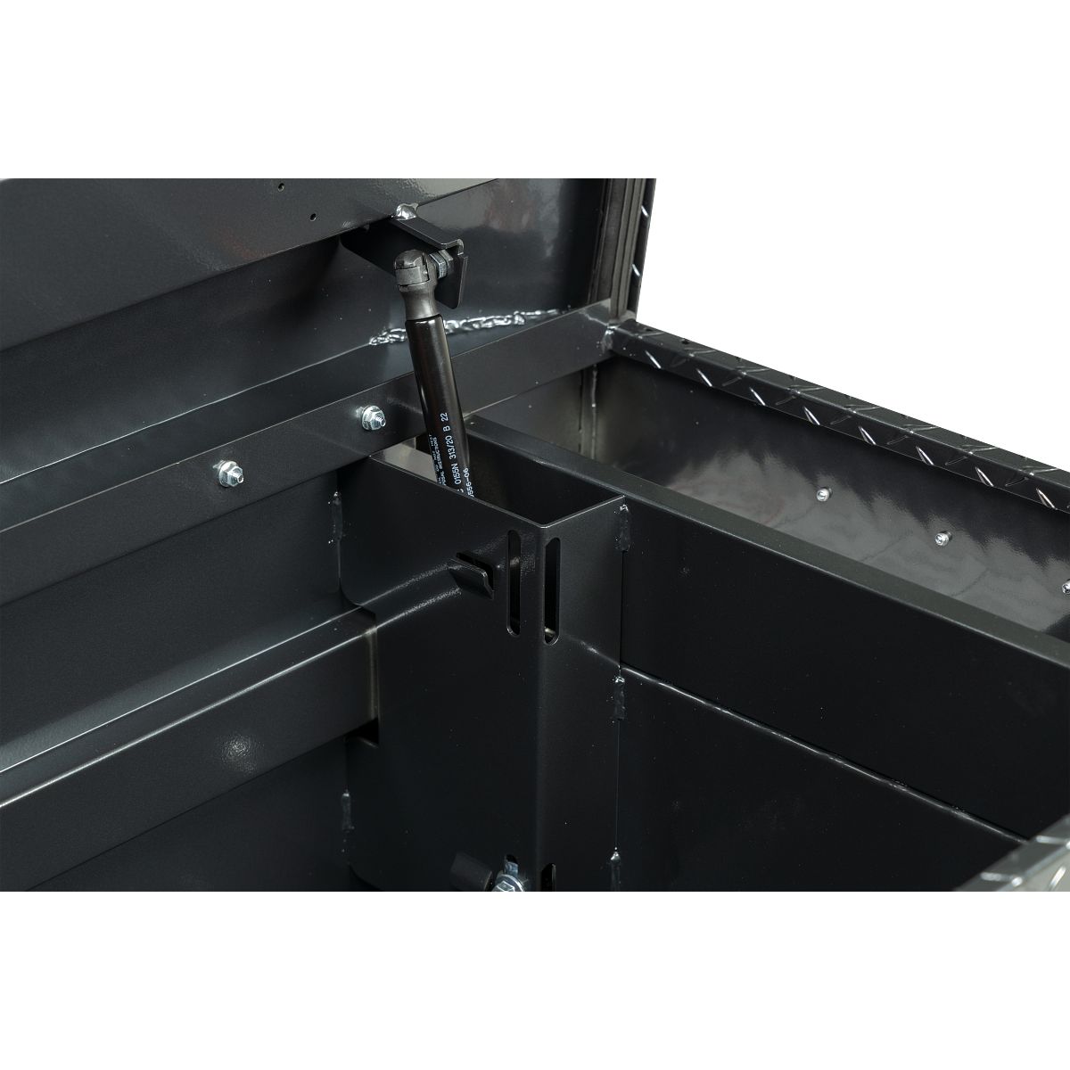 Weather Guard Crossover Tool Box Gun Metal Gray Aluminum Extra Wide Model 117-6-04