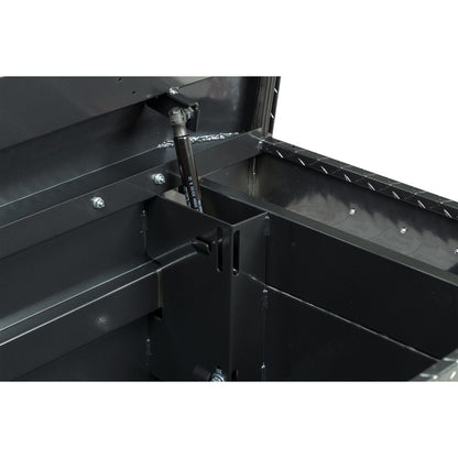 Weather Guard Crossover Tool Box Gun Metal Gray Aluminum Extra Wide Model 117-6-04