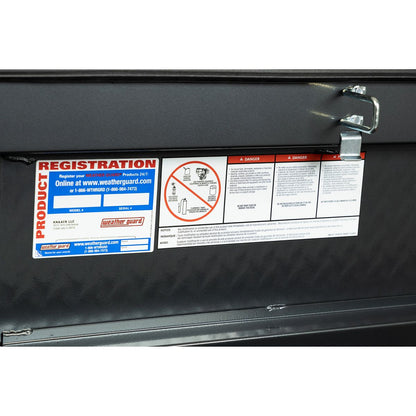 Weather Guard Crossover Tool Box Gun Metal Gray Aluminum Extra Wide Model 117-6-04