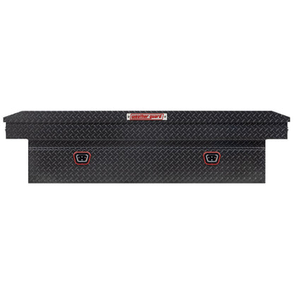 Weather Guard Crossover Tool Box Gun Metal Gray Aluminum Extra Wide Model 117-6-04