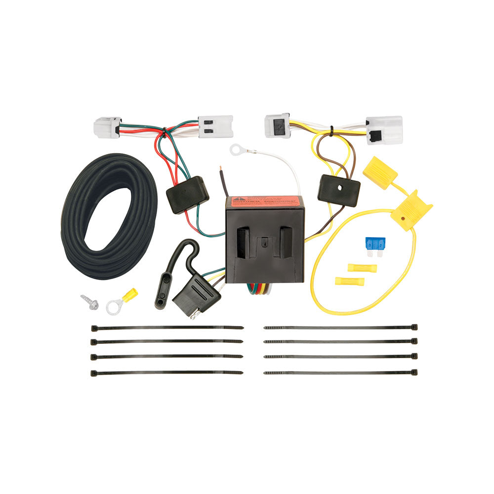 T-One® T-Connector Harness, 4-Way Flat, Compatible with Nissan NV1500, NV2500, NV3500