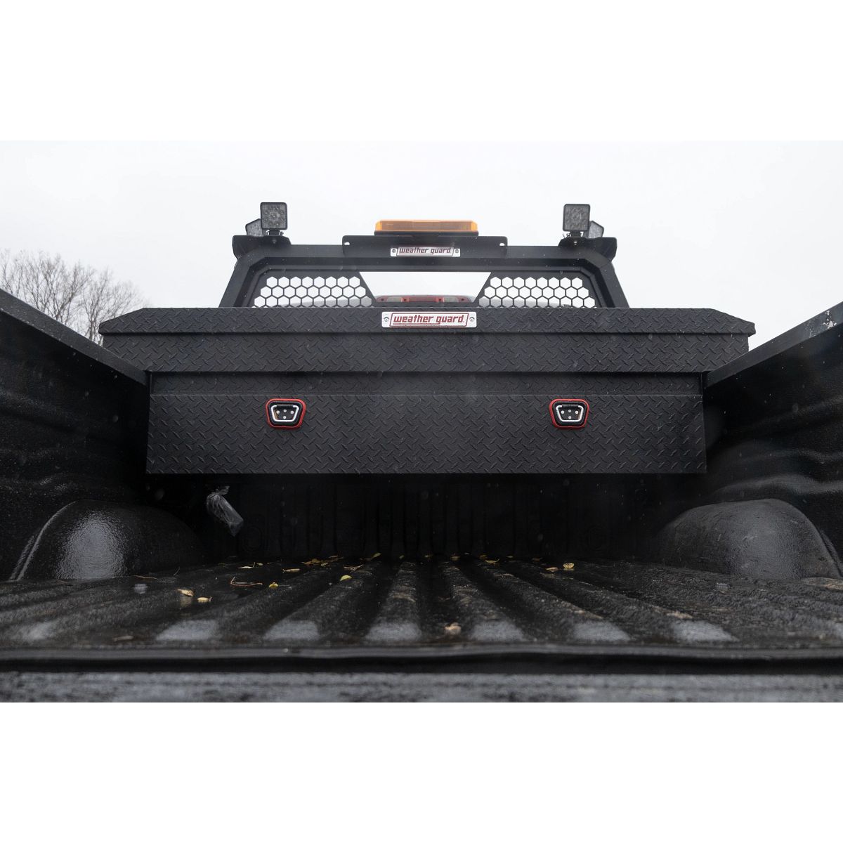 Weather Guard Crossover Tool Box Textured Matte Black Aluminum Standard Model 127-52-04