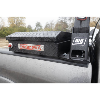 Weather Guard Crossover Tool Box Textured Matte Black Aluminum Standard Model 127-52-04