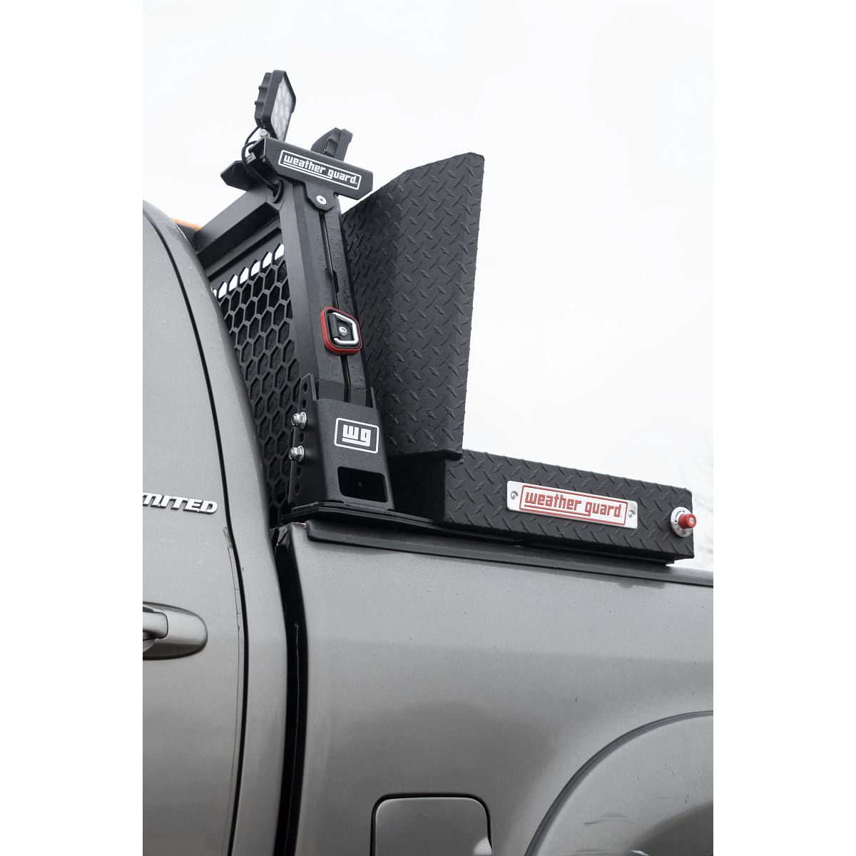 Weather Guard Crossover Tool Box Textured Matte Black Aluminum Standard Model 127-52-04