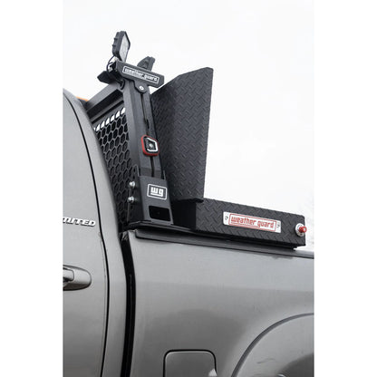 Weather Guard Crossover Tool Box Textured Matte Black Aluminum Standard Model 127-52-04