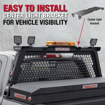 Weather Guard Louvered Headache Rack