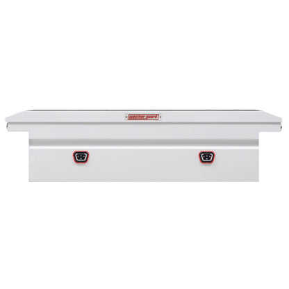 Weather Guard Crossover Tool Box White Steel Low Profile Model 120-3-04