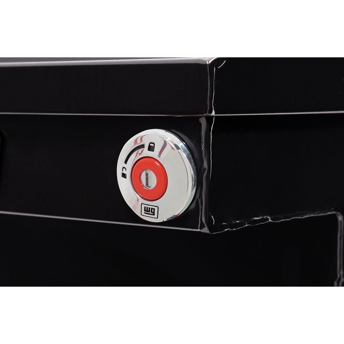 Weather Guard Crossover Tool Box Gloss Black Steel Low Profile Model 120-5-04
