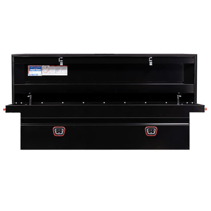 Weather Guard Crossover Tool Box Gloss Black Steel Low Profile Model 120-5-04