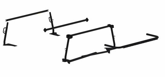 Holman The Pro Rack Leg & Crossbar Kit - Full-Size Trucks W/ Cap - 24-in H Cap