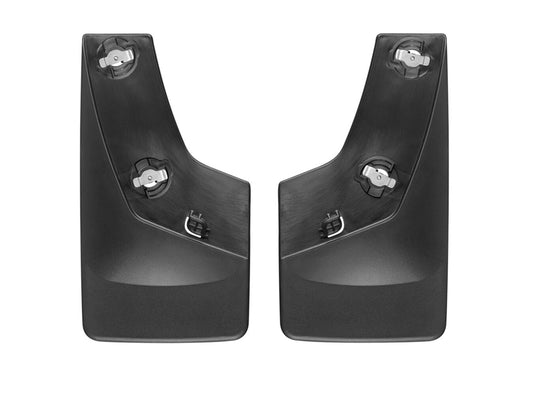 WeatherTech No-Drill DigitalFit MudFlap for Chevrolet Silverado (2011-2014) - Rear Pair