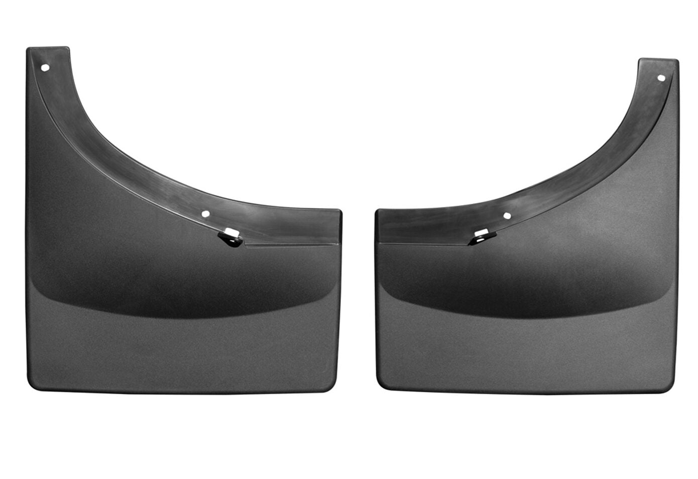 WeatherTech No-Drill DigitalFit MudFlap for Chevrolet/GMC Silverado/Sierra 3500 HD (2011-2014) DUALLY - Rear Pair