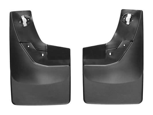 WeatherTech No-Drill DigitalFit MudFlap for Chevrolet Silverado (2014-2019) - Rear Pair