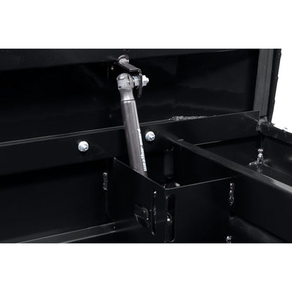Weather Guard Crossover Tool Box Gloss Black Aluminum Low Profile Model 121-5-04