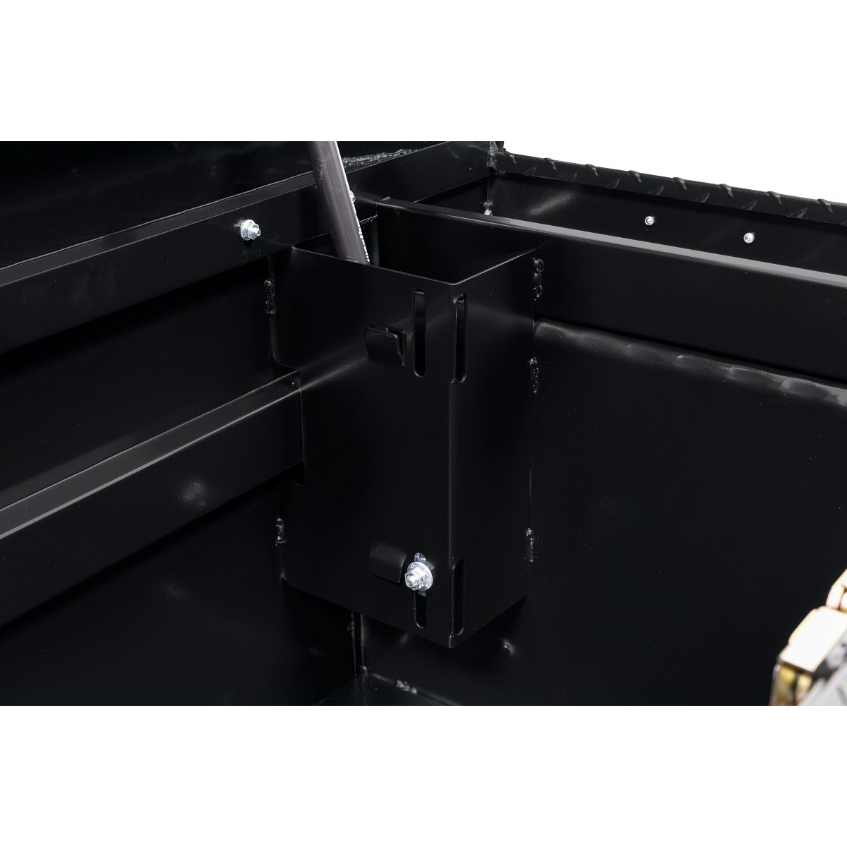 Weather Guard Crossover Tool Box Gloss Black Aluminum Low Profile Model 121-5-04
