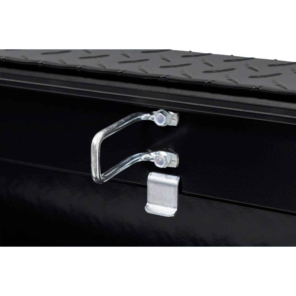 Weather Guard Crossover Tool Box Gloss Black Aluminum Low Profile Model 121-5-04