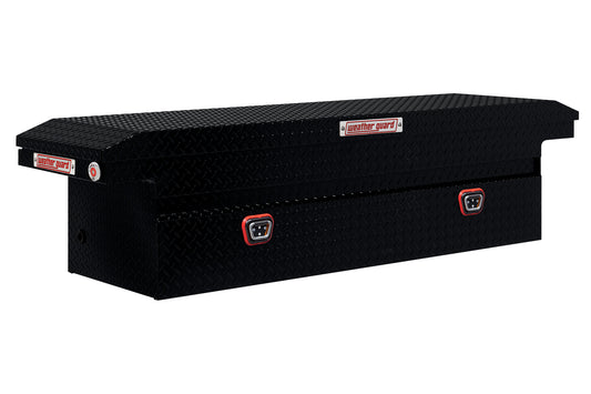 Weather Guard Crossover Tool Box Gloss Black Aluminum Low Profile Model 121-5-04