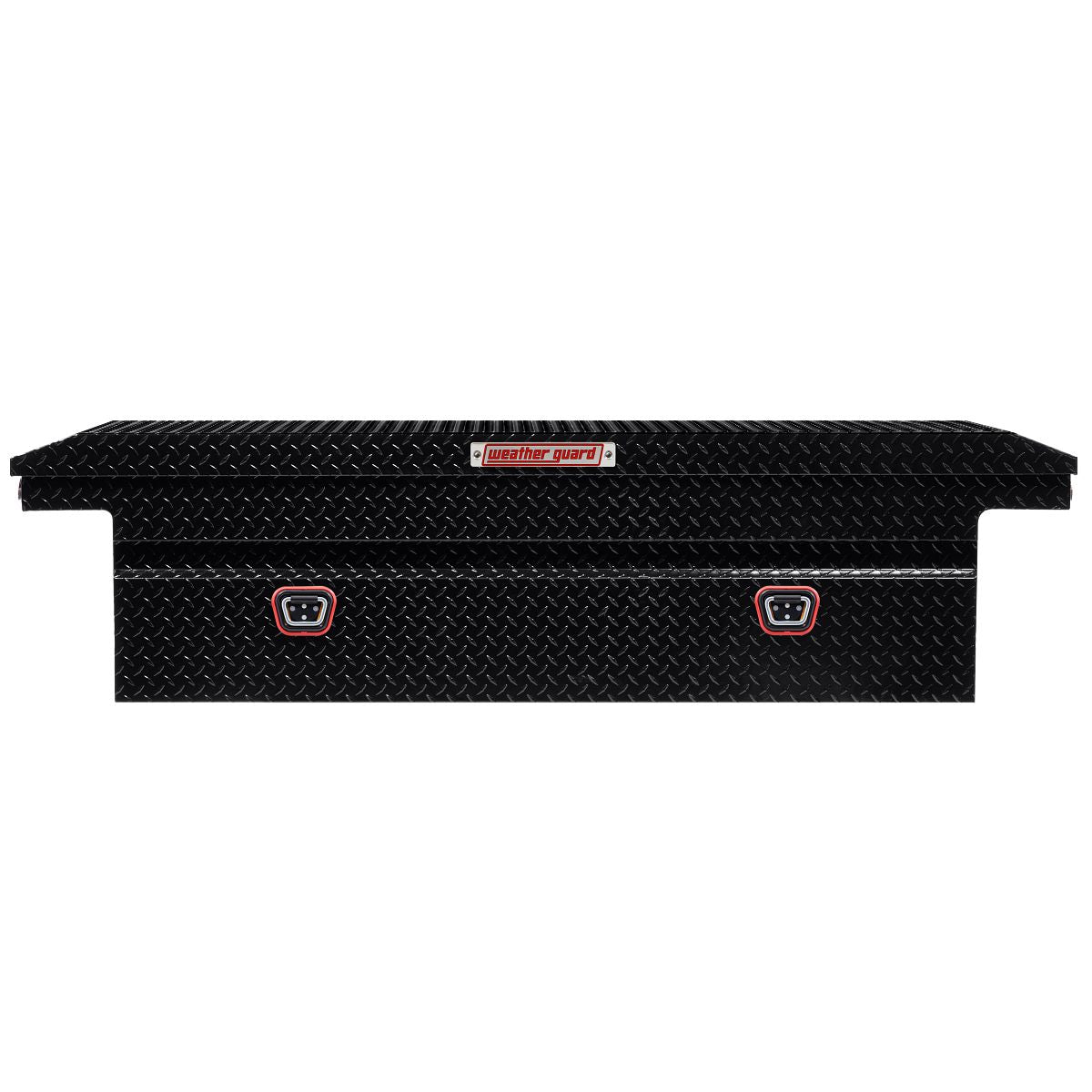 Weather Guard Crossover Tool Box Gloss Black Aluminum Low Profile Model 121-5-04