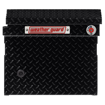 Weather Guard Crossover Tool Box Gloss Black Aluminum Low Profile Model 121-5-04