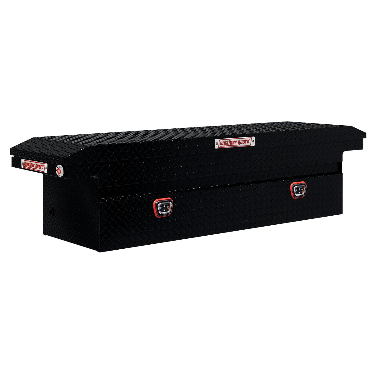 Weather Guard Crossover Tool Box Gloss Black Aluminum Low Profile Model 121-5-04