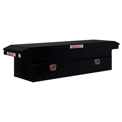 Weather Guard Crossover Tool Box Gloss Black Aluminum Low Profile Model 121-5-04