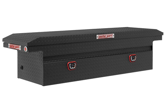 Weather Guard Crossover Tool Box Textured Matte Black Aluminum Low Profile Model 121-52-04