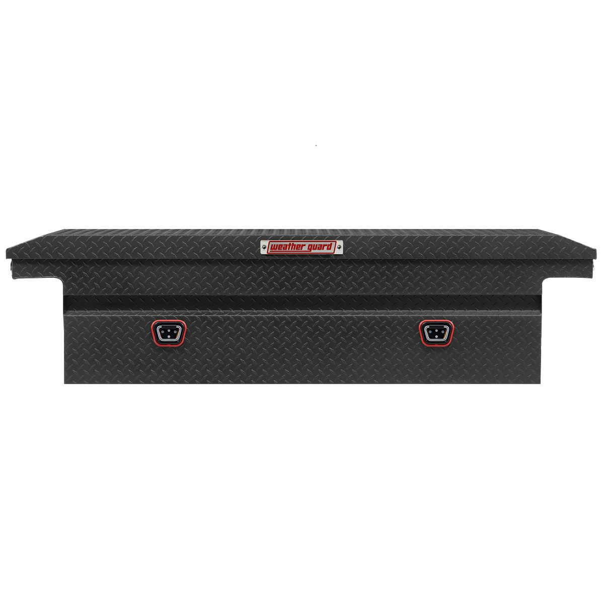 Weather Guard Crossover Tool Box Textured Matte Black Aluminum Low Profile Model 121-52-04