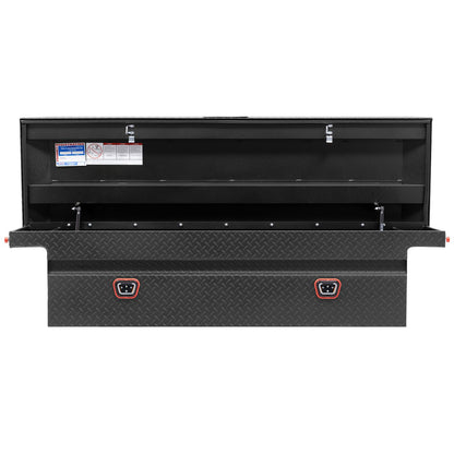 Weather Guard Crossover Tool Box Textured Matte Black Aluminum Low Profile Model 121-52-04
