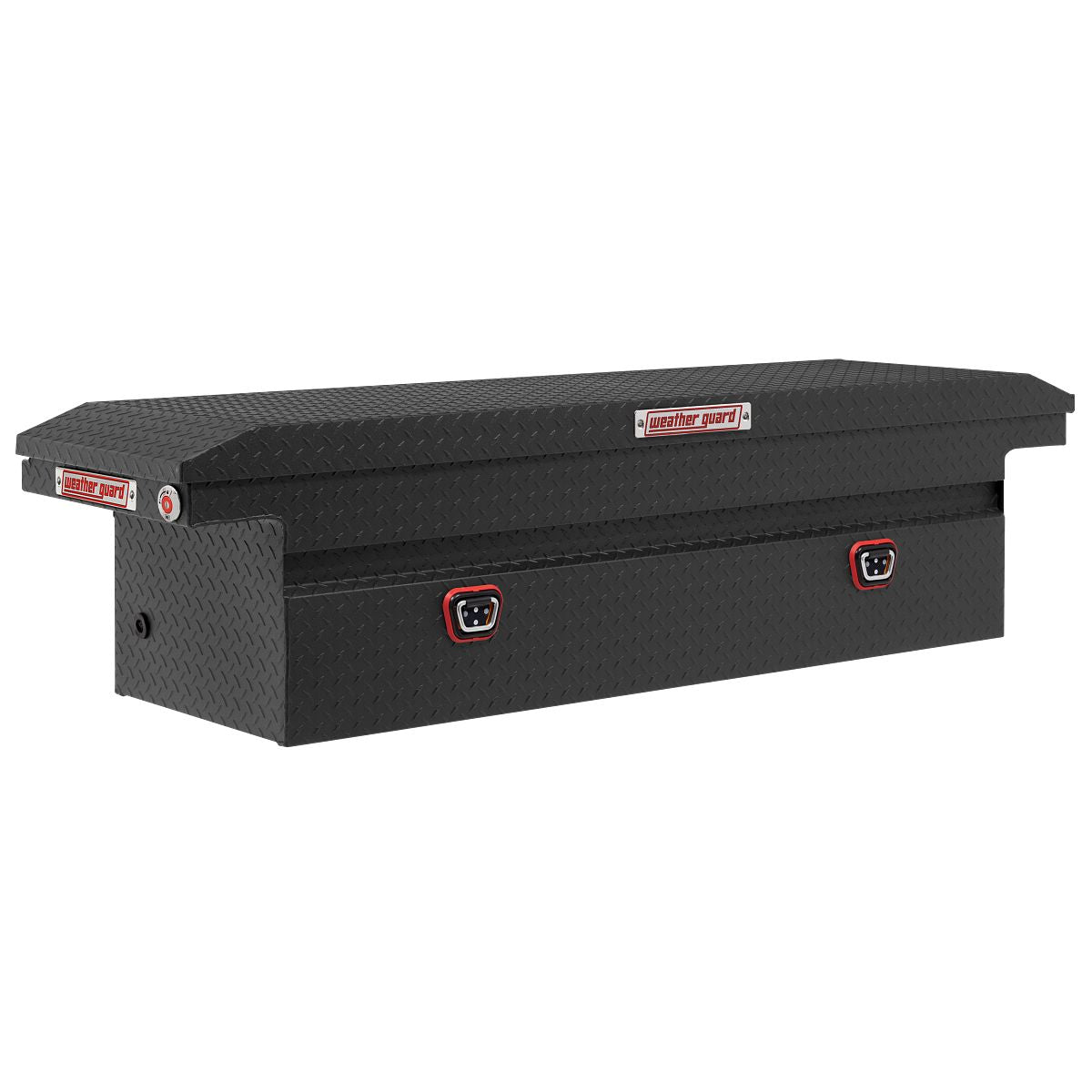 Weather Guard Crossover Tool Box Textured Matte Black Aluminum Low Profile Model 121-52-04