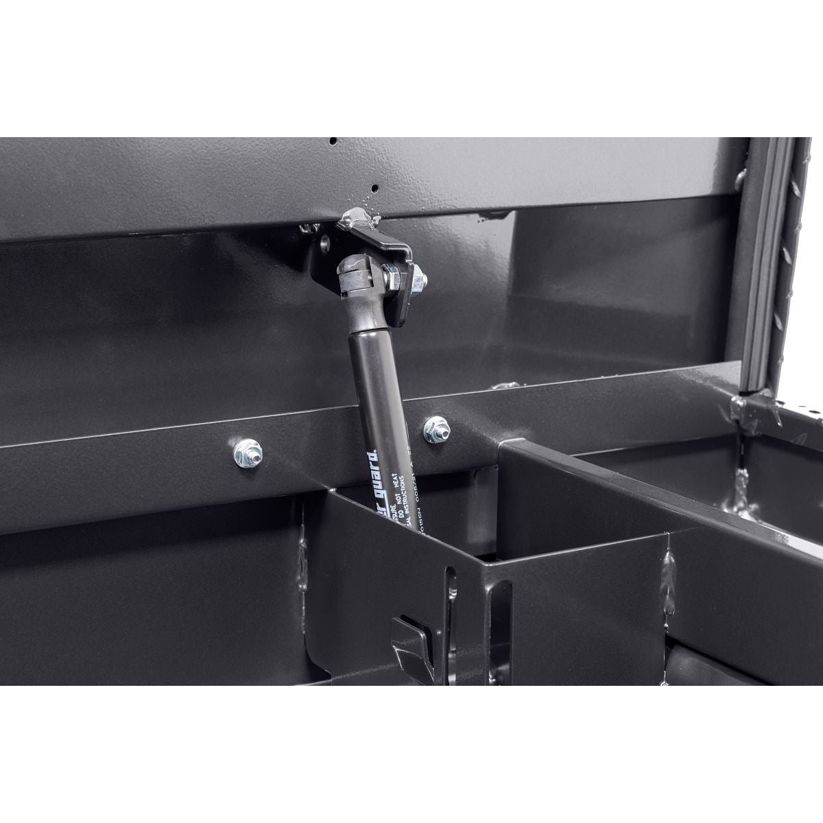 Weather Guard Crossover Tool Box Gun Metal Gray Aluminum Low Profile Model 121-6-04