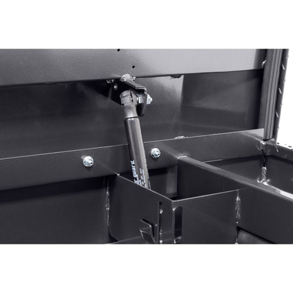 Weather Guard Crossover Tool Box Gun Metal Gray Aluminum Low Profile Model 121-6-04