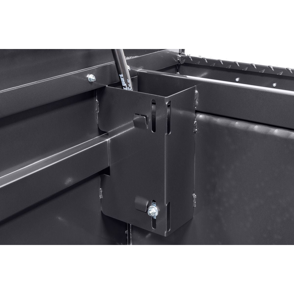 Weather Guard Crossover Tool Box Gun Metal Gray Aluminum Low Profile Model 121-6-04