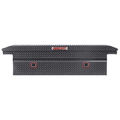 Weather Guard Crossover Tool Box Gun Metal Gray Aluminum Low Profile Model 121-6-04