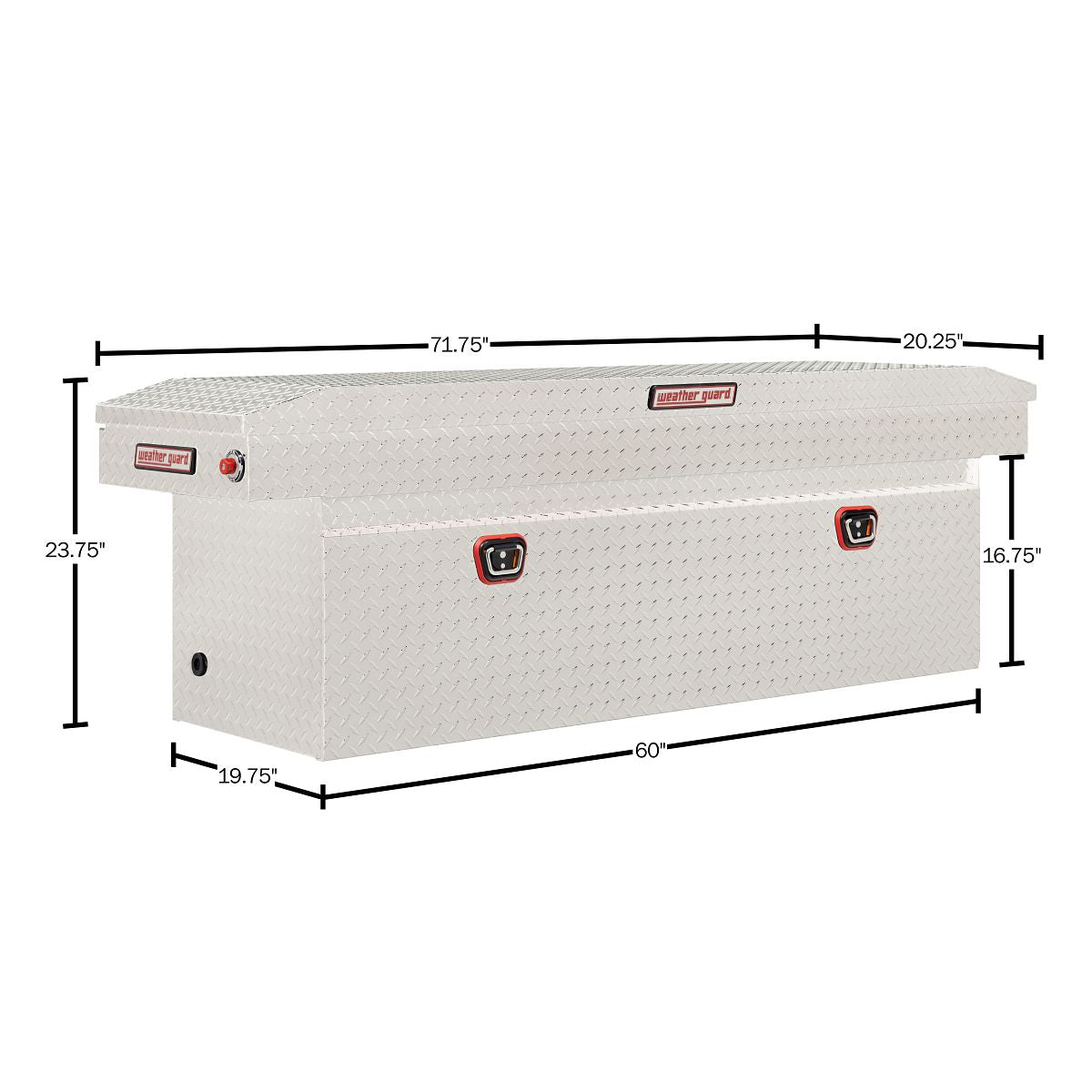 Weather Guard Crossover Tool Box - Full Size Trucks - Deep [3rd Gen]