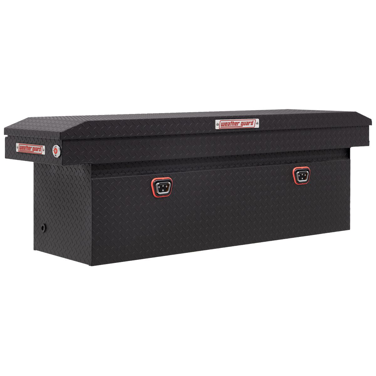 Weather Guard Crossover Tool Box Textured Matte Black Aluminum Deep Model 123-52-04