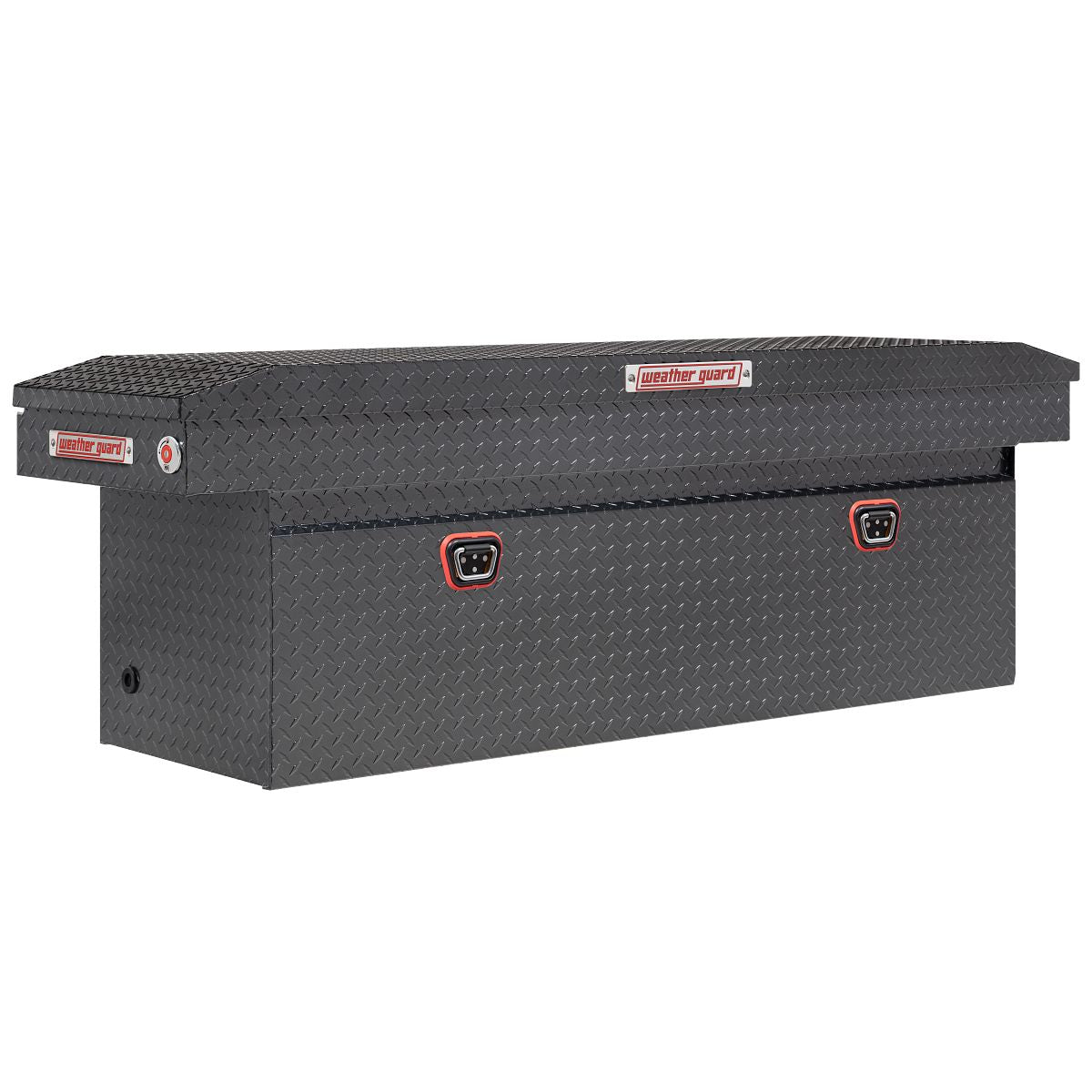 Weather Guard Crossover Tool Box Gun Metal Gray Aluminum Deep Model 123-6-04